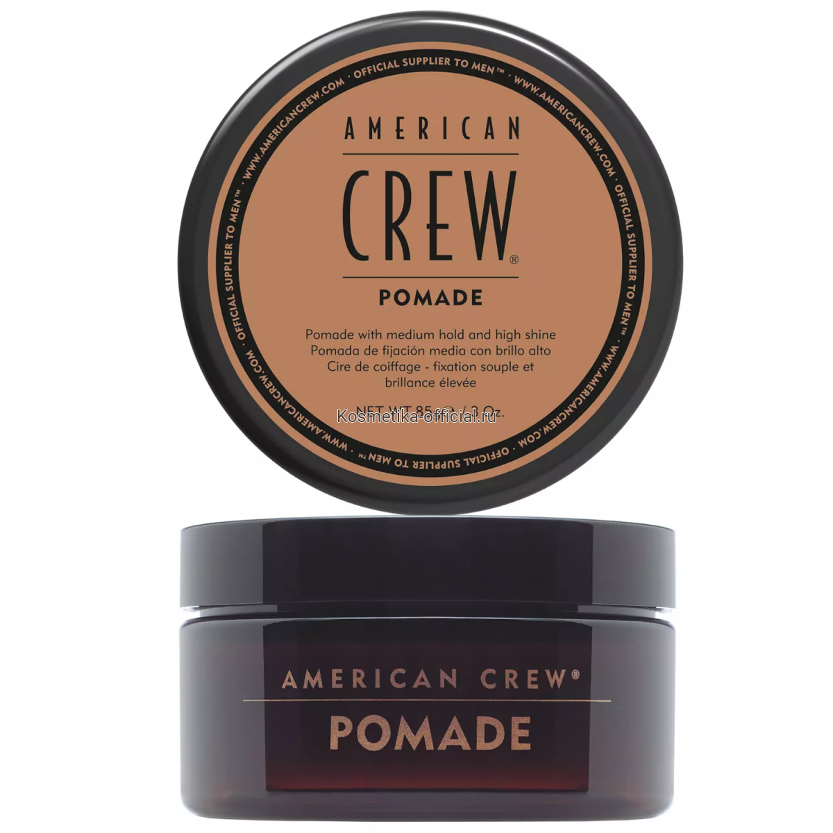 Помада средней фиксации для укладки волос Pomade, 85 г American Crew Помада средней фиксации для укладки волос Pomade, 85 г American Crew
