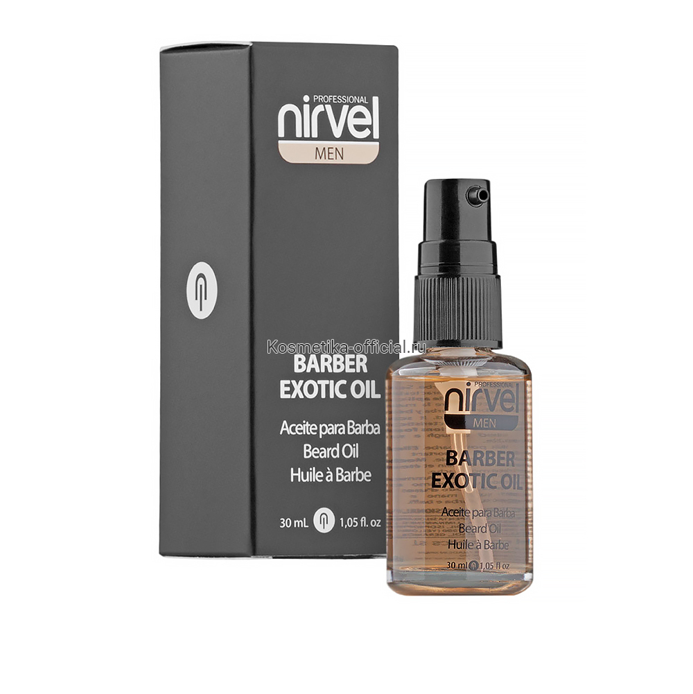 Масло для бороды и усов Nirvel Professional Barber Exotic Oil, 30 мл Масло для бороды и усов Nirvel Professional Barber Exotic Oil, 30 мл