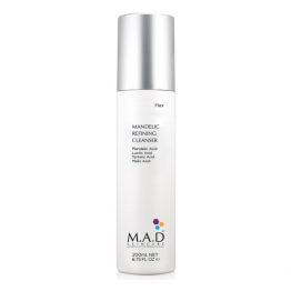 Очищающий гель с миндальной кислотой для глубокого увлажнения Mandelic refining cleanser, 200 мл (M.A.D Skincare)