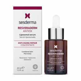 Антиоксидантная липосомальная сыворотка Resveraderm Antiox, 30 мл (Sesderma) Антиоксидантная липосомальная сыворотка Resveraderm Antiox, 30 мл (Sesderma)