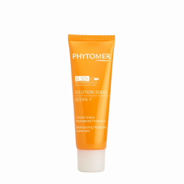 Солнцезащитный увлажняющий крем для лица Океан СЗФ50+ Sun Solution Ocean SPF50+, 50 мл (Phytomer)