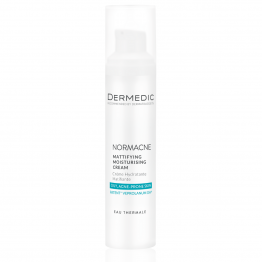 Матирующий увлажняющий крем Нормакне Mattifying moisturising cream Normacne, 40 мл (Dermedic)