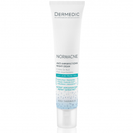 Ночной крем против несовершенств Нормакне Anti-imperfections night cream Normacne, 40 мл (Dermedic)