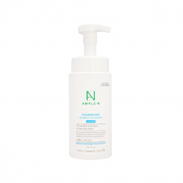 Гиалуроновая пенка для умывания Hyaluron Shot Bubble Cleanser, 450 мл (Ample:N)